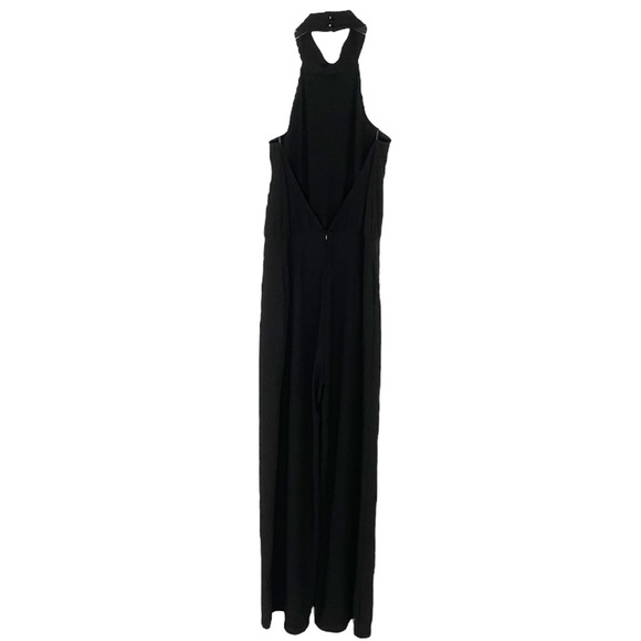 Lulus Moment For Life Halter Jumpsuit Black - Picture 5 of 9